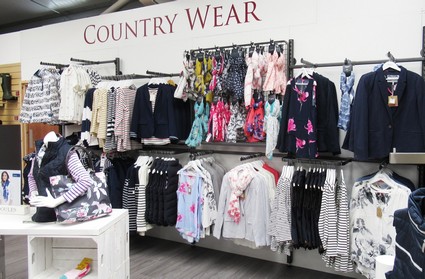 Country Clothing Display